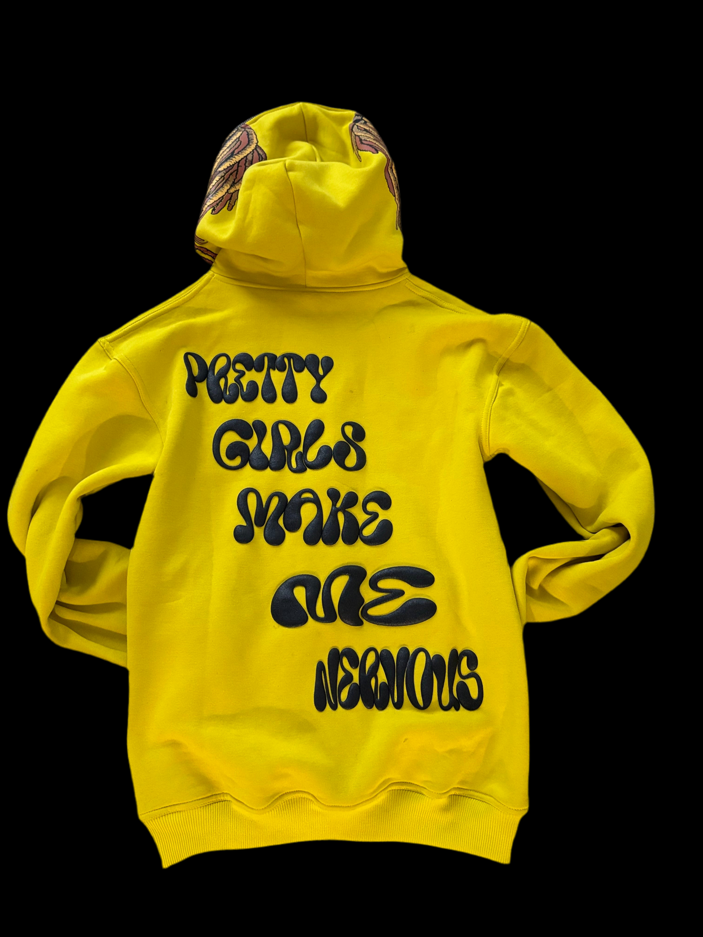 “Pretty Girls Make Me Nervous”            Full zip fleece