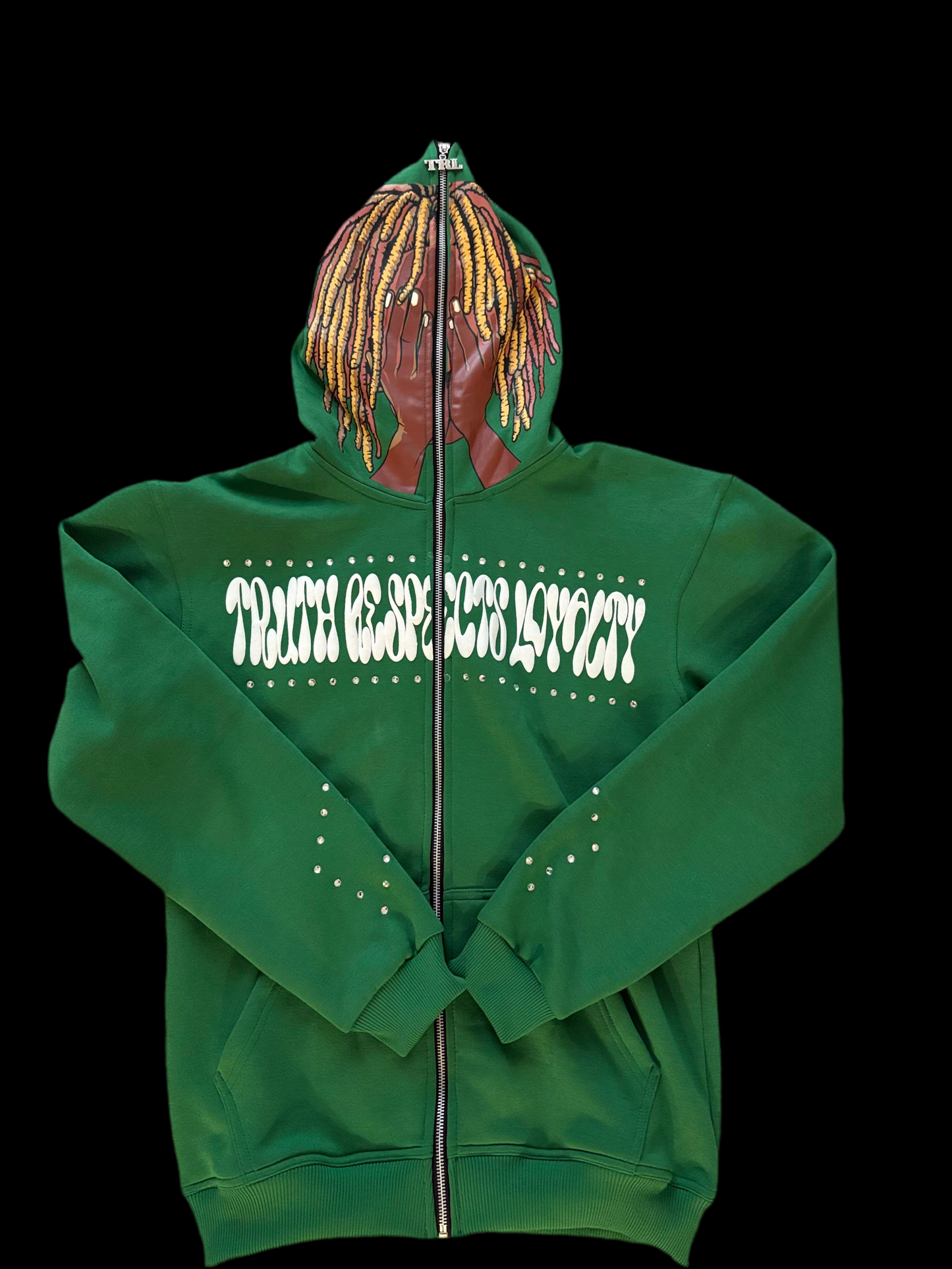 “Pretty Girls Make Me Nervous”             Full zip fleece