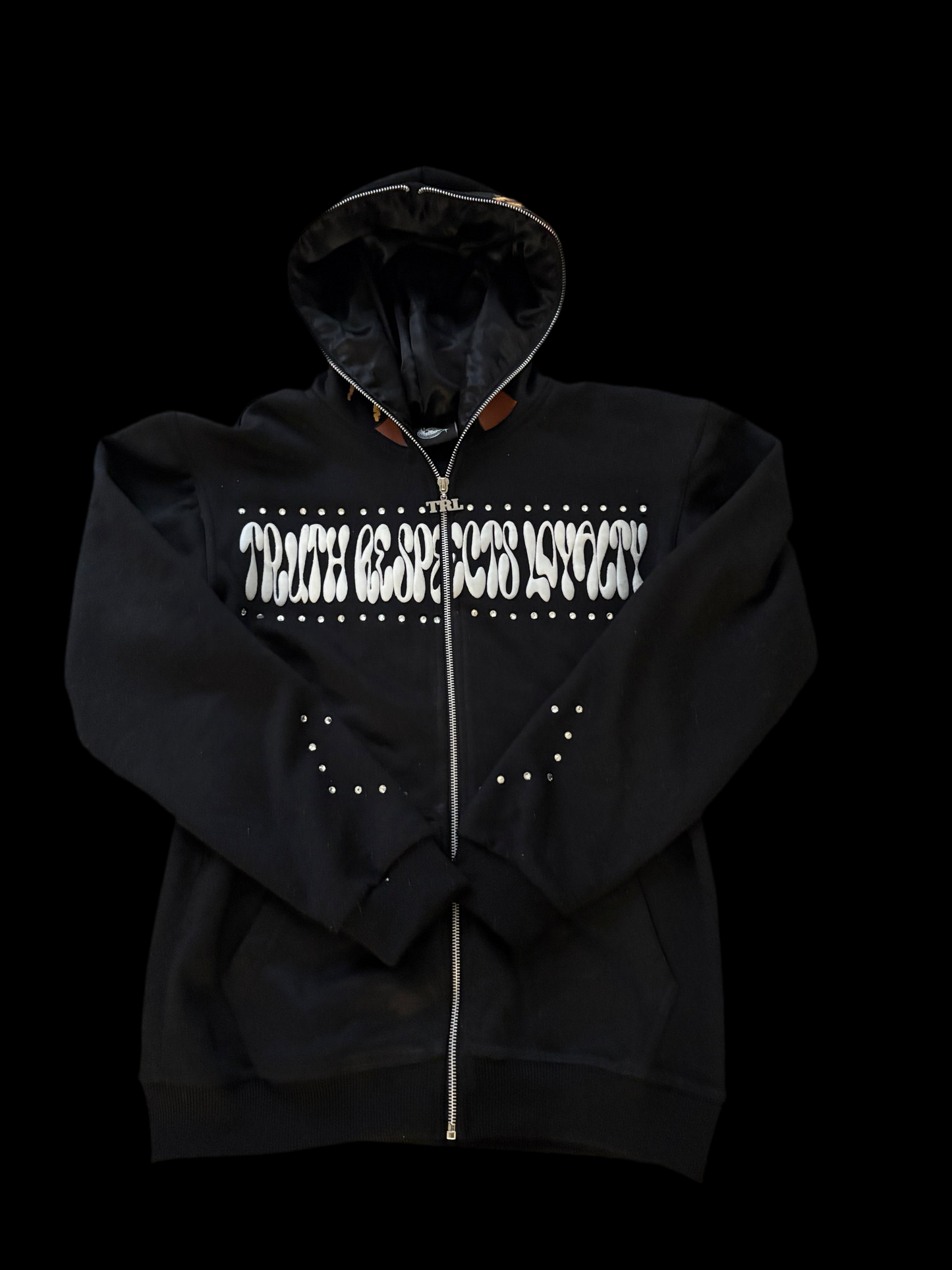 “Pretty Girls Make Me Nervous”                Full zip fleece