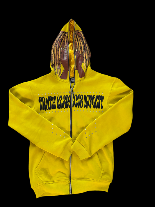 “Pretty Girls Make Me Nervous”            Full zip fleece