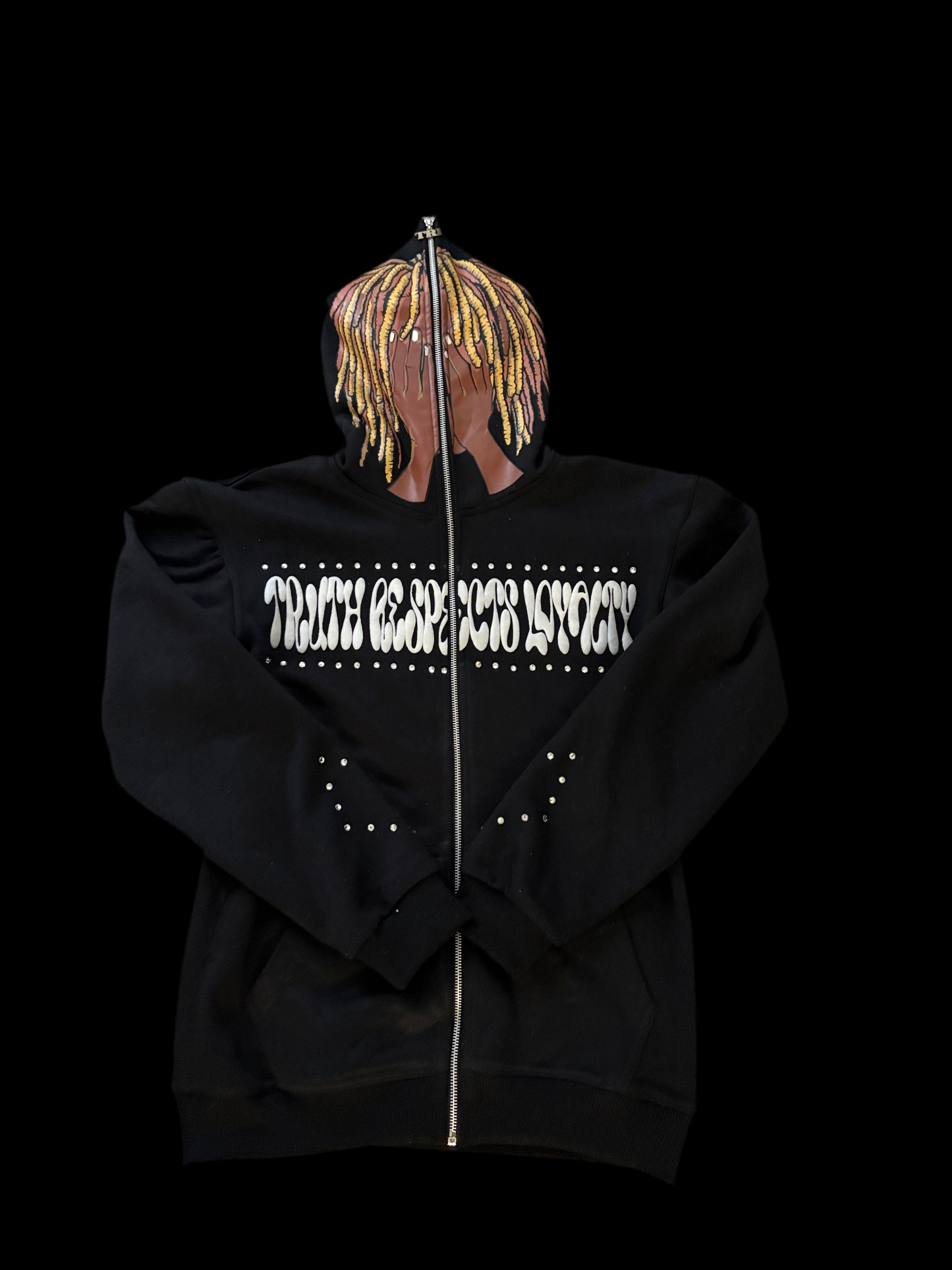“Pretty Girls Make Me Nervous”                Full zip fleece