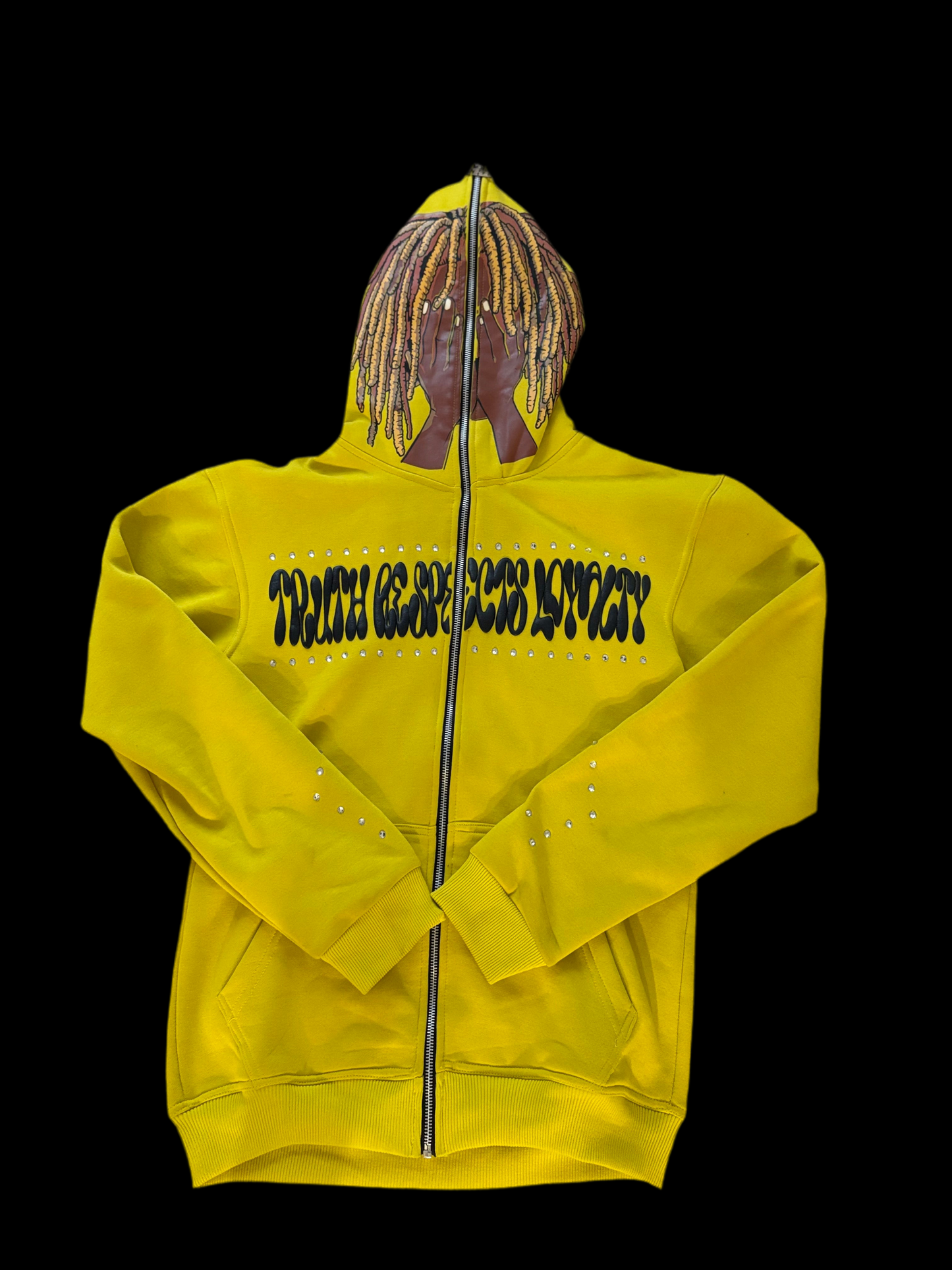 “Pretty Girls Make Me Nervous”            Full zip fleece