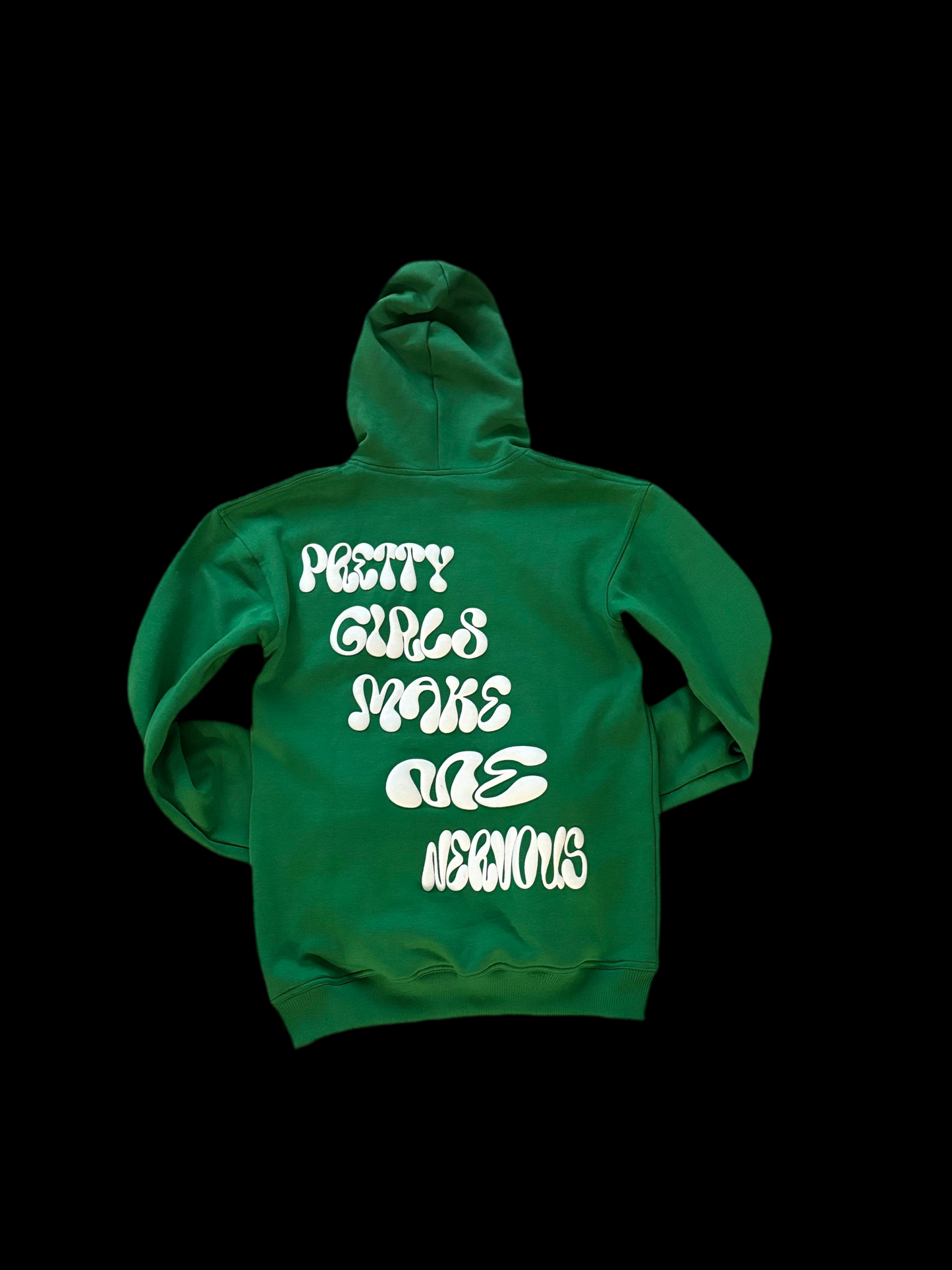 “Pretty Girls Make Me Nervous”             Full zip fleece