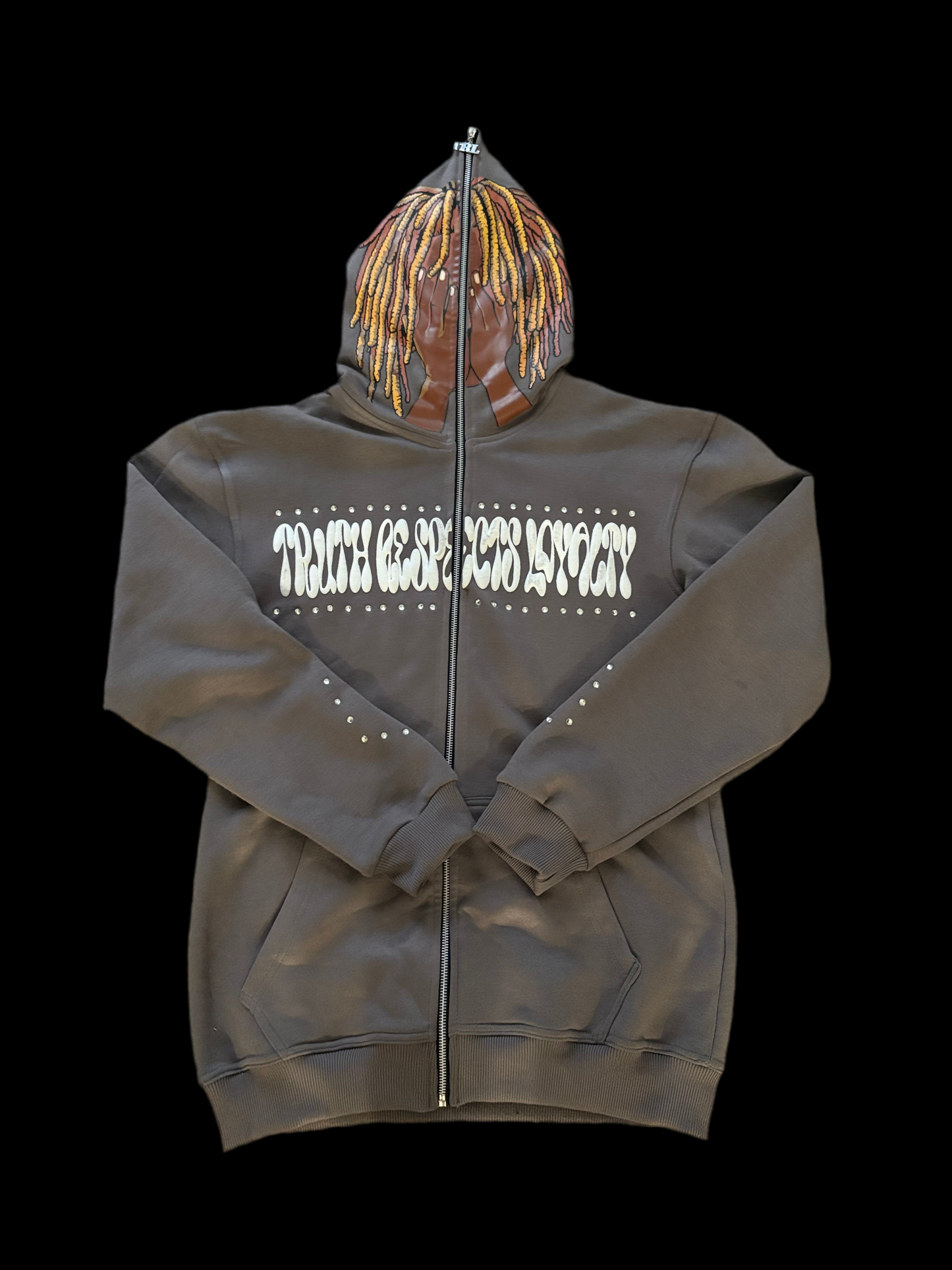 “Pretty Girls Make Me Nervous”             Full zip fleece